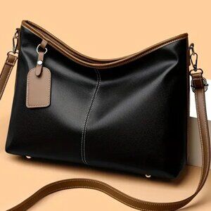 Black Soft Crossbody Bag